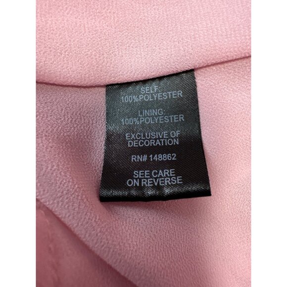 Torrid Babydoll Clip Floral V Neck LongSleeve Top Women's Size 3X - Picture 7 of 9